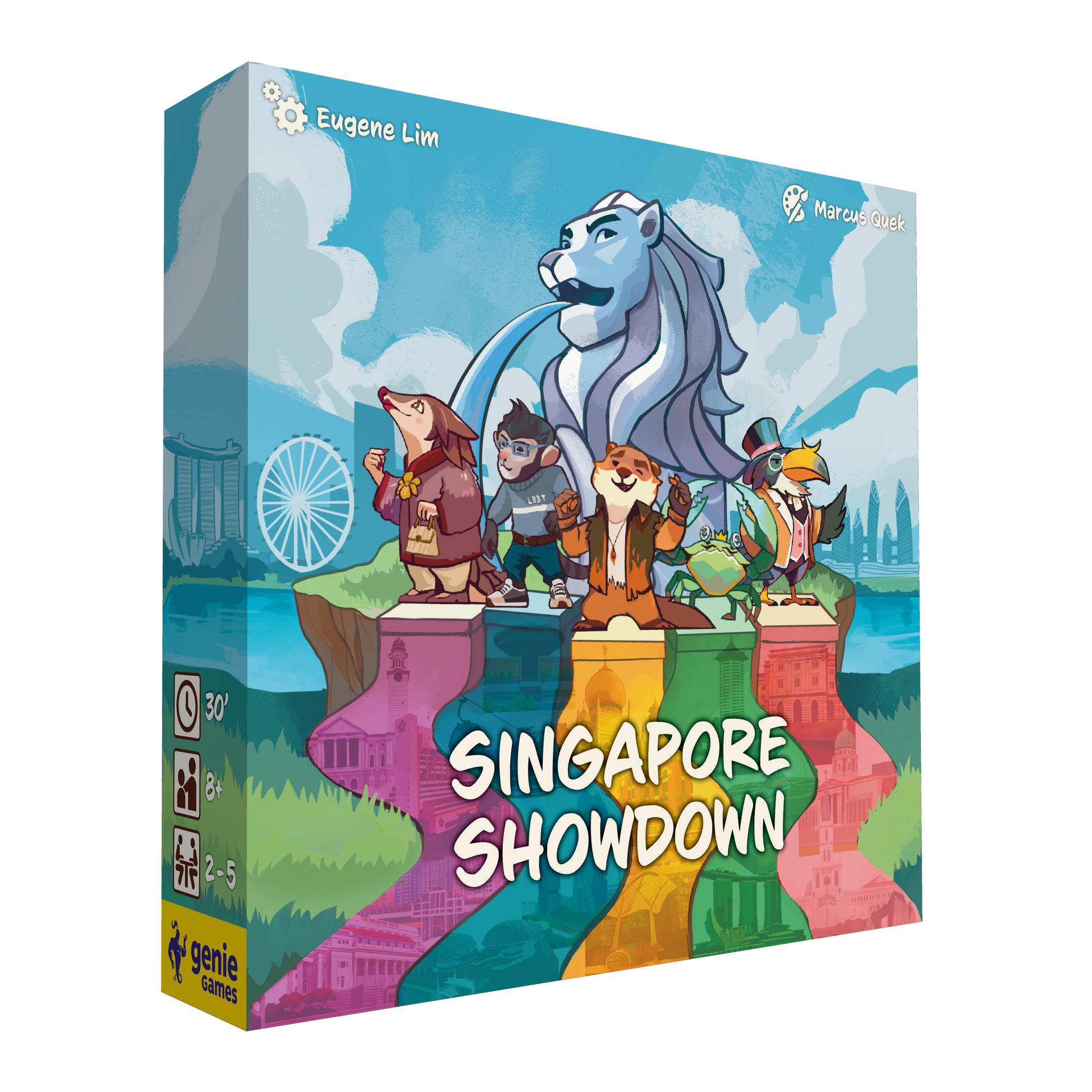 Singapore Showdown game box